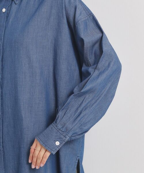 ITS'DEMO / イッツデモ シャツ・ブラウス | 【洗濯機OK】シアーデニムシャツ | 詳細17