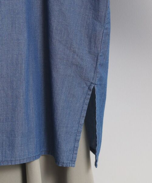 ITS'DEMO / イッツデモ シャツ・ブラウス | 【洗濯機OK】シアーデニムシャツ | 詳細19