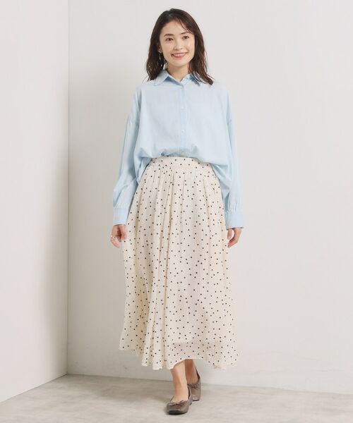 ITS'DEMO / イッツデモ シャツ・ブラウス | 【洗濯機OK】シアーデニムシャツ | 詳細3