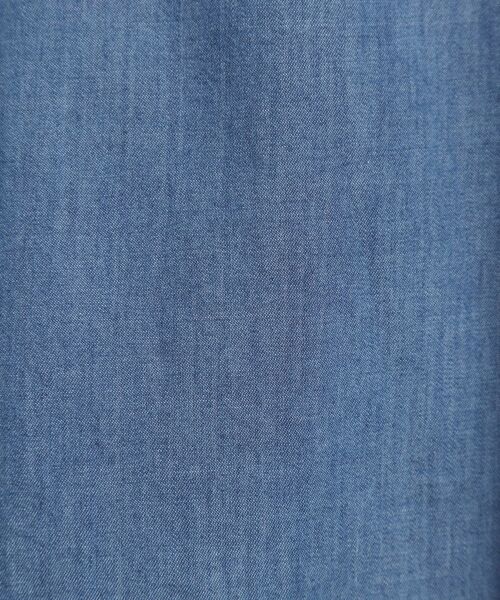 ITS'DEMO / イッツデモ シャツ・ブラウス | 【洗濯機OK】シアーデニムスキッパーブラウス | 詳細12