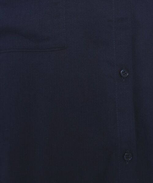 ITS'DEMO / イッツデモ シャツ・ブラウス | 【手洗い可／セットアップ可】リネン混ポケット付きシャツ | 詳細12