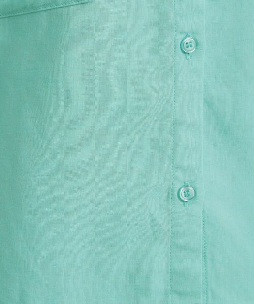 ITS'DEMO / イッツデモ シャツ・ブラウス | 【手洗い可／セットアップ可】リネン混ポケット付きシャツ | 詳細15