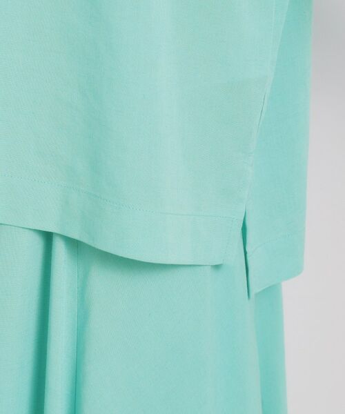ITS'DEMO / イッツデモ シャツ・ブラウス | 【手洗い可／セットアップ可】リネン混ポケット付きシャツ | 詳細24