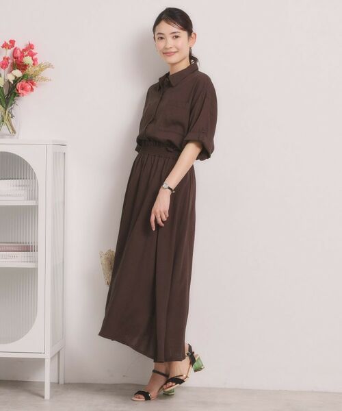 ITS'DEMO / イッツデモ シャツ・ブラウス | 【手洗い可／セットアップ可】リネン混ポケット付きシャツ | 詳細6