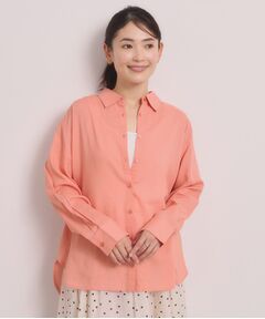 ITS'DEMO / イッツデモ シャツ・ブラウス | 【手洗い可】リネン混ベーシックシャツ