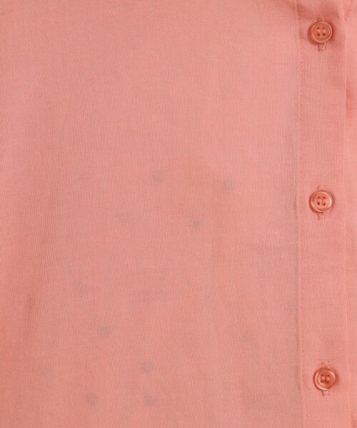 ITS'DEMO / イッツデモ シャツ・ブラウス | 【手洗い可】リネン混ベーシックシャツ | 詳細12