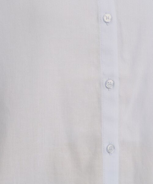 ITS'DEMO / イッツデモ シャツ・ブラウス | 【手洗い可】リネン混ベーシックシャツ | 詳細16