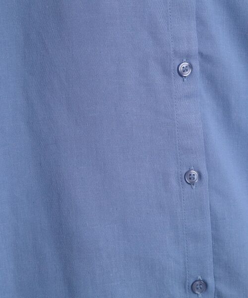 ITS'DEMO / イッツデモ シャツ・ブラウス | 【手洗い可】リネン混ベーシックシャツ | 詳細20
