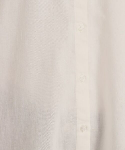 ITS'DEMO / イッツデモ シャツ・ブラウス | 【手洗い可】リネン混ベーシックシャツ | 詳細4