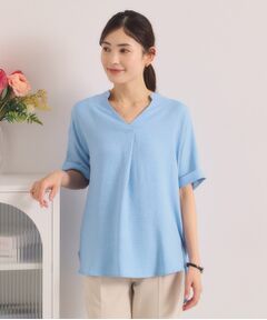 ITS'DEMO / イッツデモ シャツ・ブラウス | 柔らかリネンライクスキッパーブラウス