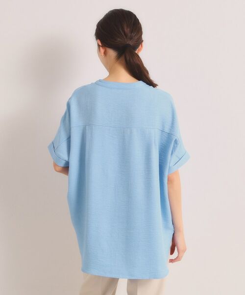 ITS'DEMO / イッツデモ シャツ・ブラウス | 柔らかリネンライクスキッパーブラウス | 詳細19