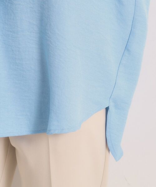 ITS'DEMO / イッツデモ シャツ・ブラウス | 柔らかリネンライクスキッパーブラウス | 詳細22