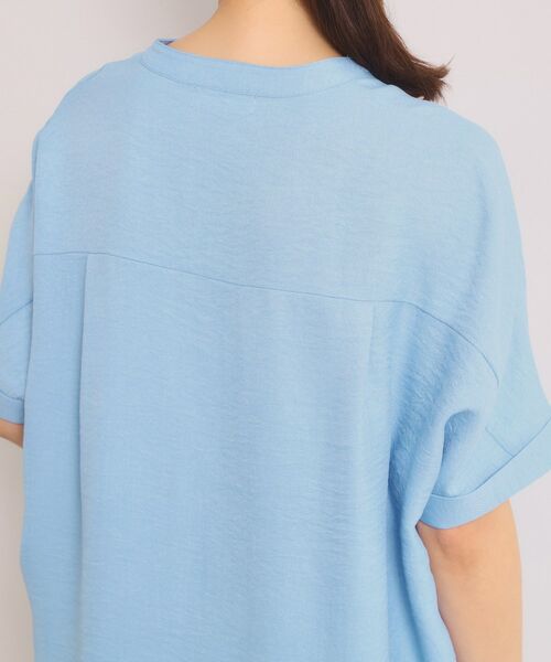 ITS'DEMO / イッツデモ シャツ・ブラウス | 柔らかリネンライクスキッパーブラウス | 詳細23