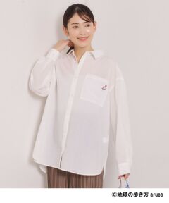 ITS'DEMO / イッツデモ シャツ・ブラウス | 【aruco×ITS’DEMO】刺繍シャツ