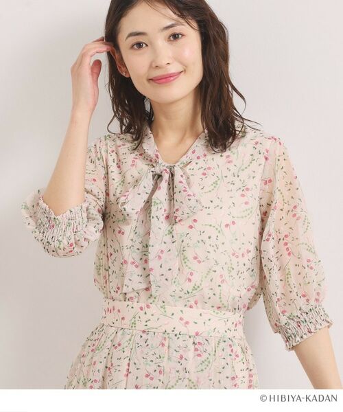 ITS'DEMO / イッツデモ シャツ・ブラウス | 【ITS’DEMO × HIBIYA－KADAN】ドビーリボンブラウス | 詳細11