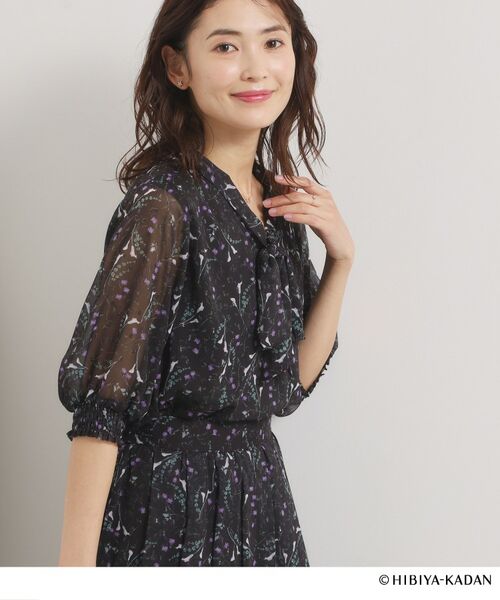 ITS'DEMO / イッツデモ シャツ・ブラウス | 【ITS’DEMO × HIBIYA－KADAN】ドビーリボンブラウス | 詳細16