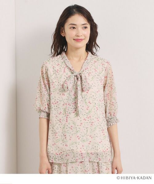 ITS'DEMO / イッツデモ シャツ・ブラウス | 【ITS’DEMO × HIBIYA－KADAN】ドビーリボンブラウス | 詳細22
