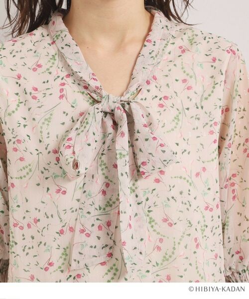 ITS'DEMO / イッツデモ シャツ・ブラウス | 【ITS’DEMO × HIBIYA－KADAN】ドビーリボンブラウス | 詳細25