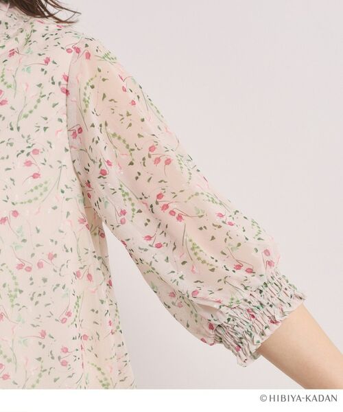 ITS'DEMO / イッツデモ シャツ・ブラウス | 【ITS’DEMO × HIBIYA－KADAN】ドビーリボンブラウス | 詳細26