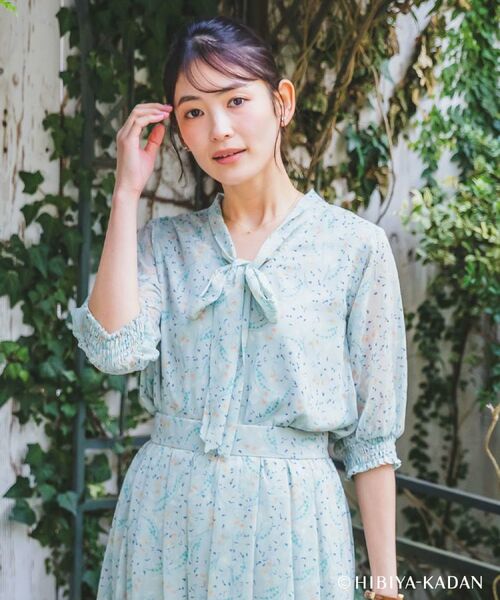 ITS'DEMO / イッツデモ シャツ・ブラウス | 【ITS’DEMO × HIBIYA－KADAN】ドビーリボンブラウス | 詳細4