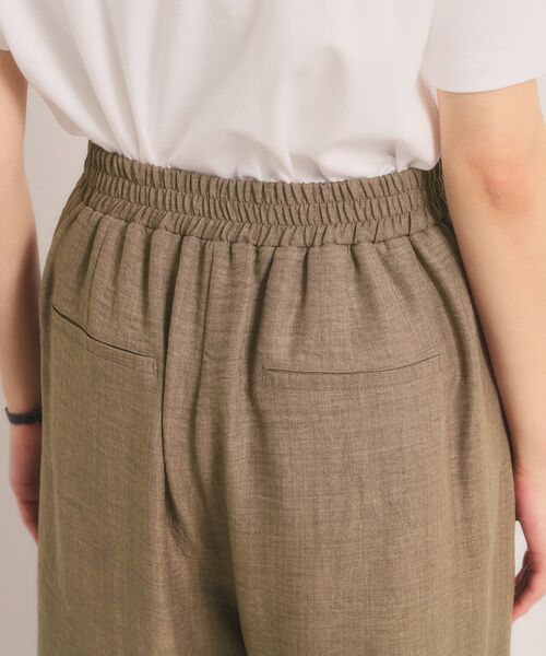 ITS'DEMO / イッツデモ パンツ | 柔らかリネンライクワイドパンツ | 詳細13