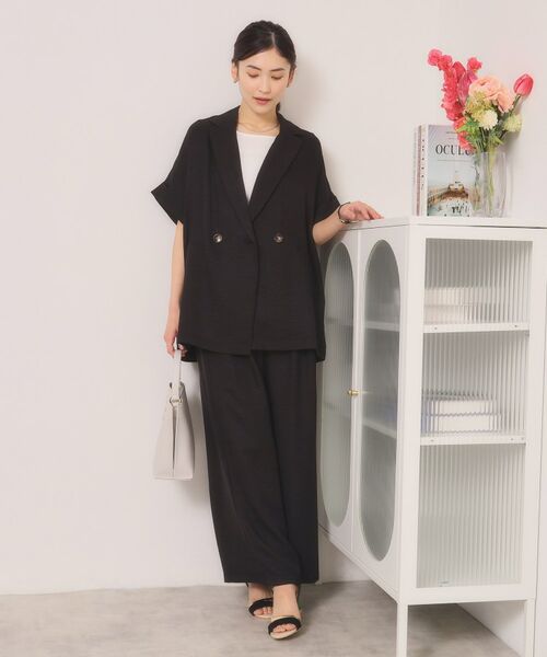 ITS'DEMO / イッツデモ パンツ | 柔らかリネンライクワイドパンツ | 詳細2