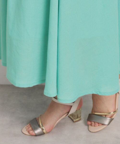 ITS'DEMO / イッツデモ スカート | リネン混ギャザースカート | 詳細19