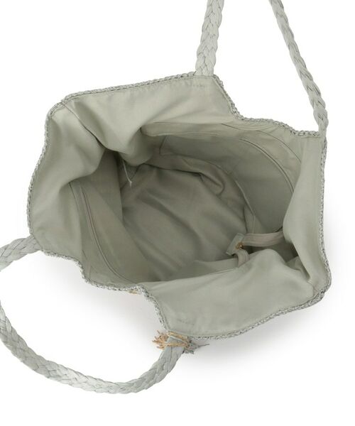 ITS'DEMO / イッツデモ トートバッグ | 雑材ストーンタッセルトート | 詳細15