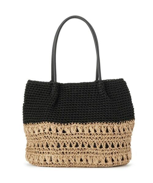 ITS'DEMO / イッツデモ トートバッグ | 雑材コード編みコンビトート | 詳細11