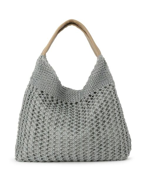 ITS'DEMO / イッツデモ トートバッグ | 雑材コード編みラウンドトート | 詳細10