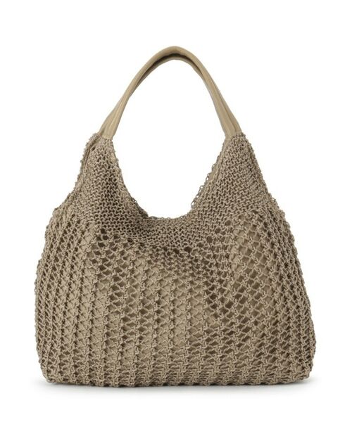 ITS'DEMO / イッツデモ トートバッグ | 雑材コード編みラウンドトート | 詳細12