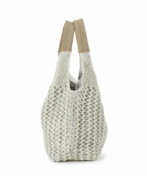 ITS'DEMO / イッツデモ トートバッグ | 雑材コード編みラウンドトート | 詳細13