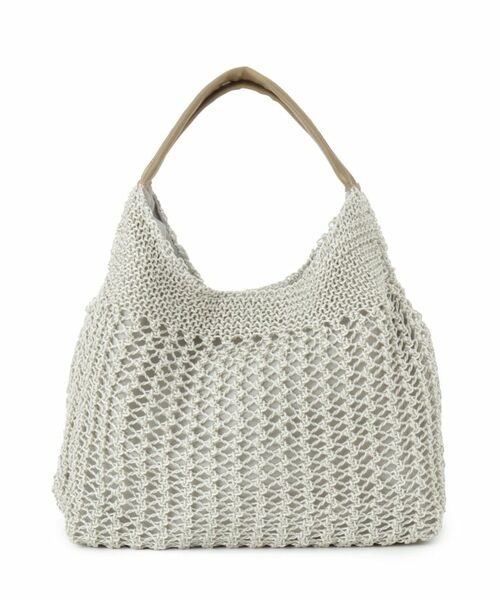 ITS'DEMO / イッツデモ トートバッグ | 雑材コード編みラウンドトート | 詳細14