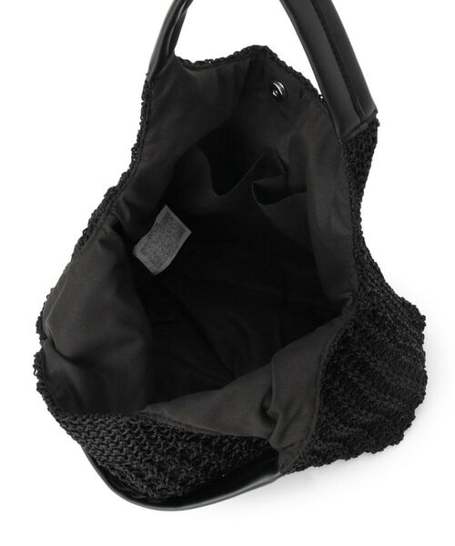 ITS'DEMO / イッツデモ トートバッグ | 雑材コード編みラウンドトート | 詳細18