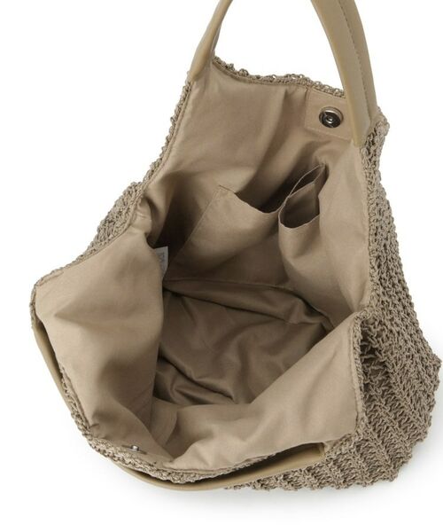 ITS'DEMO / イッツデモ トートバッグ | 雑材コード編みラウンドトート | 詳細19