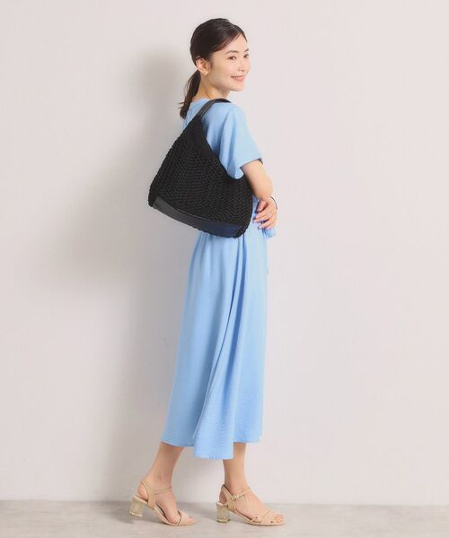 ITS'DEMO / イッツデモ トートバッグ | 雑材コード編みラウンドトート | 詳細6