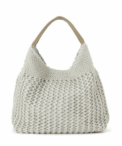 ITS'DEMO / イッツデモ トートバッグ | 雑材コード編みラウンドトート | 詳細9