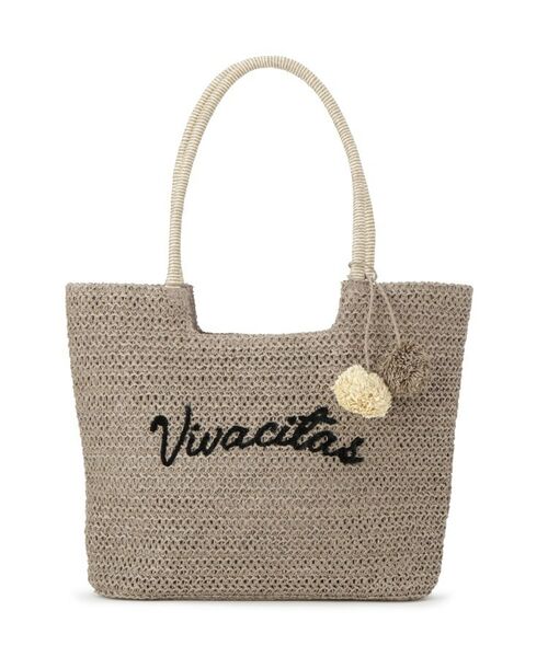 ITS'DEMO / イッツデモ トートバッグ | 雑材ロゴ刺繍チャーム付きトート | 詳細10