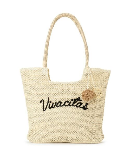 ITS'DEMO / イッツデモ トートバッグ | 雑材ロゴ刺繍チャーム付きトート | 詳細11