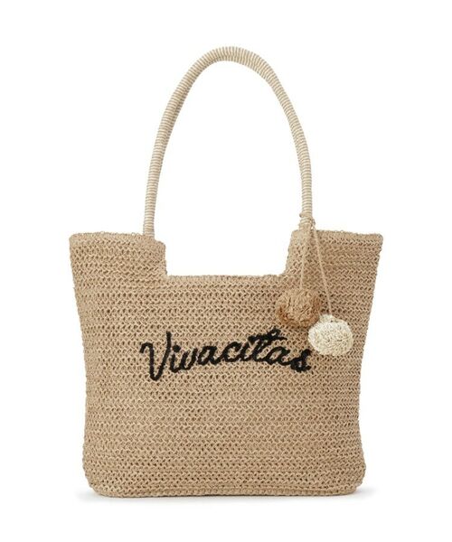 ITS'DEMO / イッツデモ トートバッグ | 雑材ロゴ刺繍チャーム付きトート | 詳細12