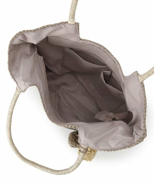 ITS'DEMO / イッツデモ トートバッグ | 雑材ロゴ刺繍チャーム付きトート | 詳細16