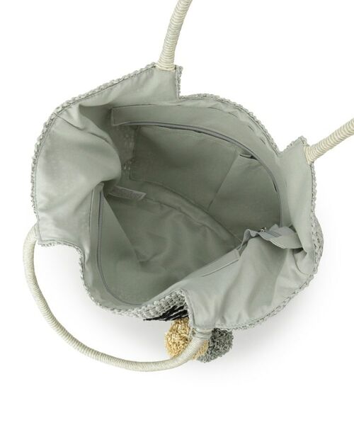 ITS'DEMO / イッツデモ トートバッグ | 雑材ロゴ刺繍チャーム付きトート | 詳細17