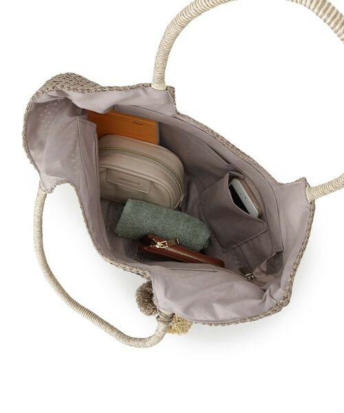 ITS'DEMO / イッツデモ トートバッグ | 雑材ロゴ刺繍チャーム付きトート | 詳細20