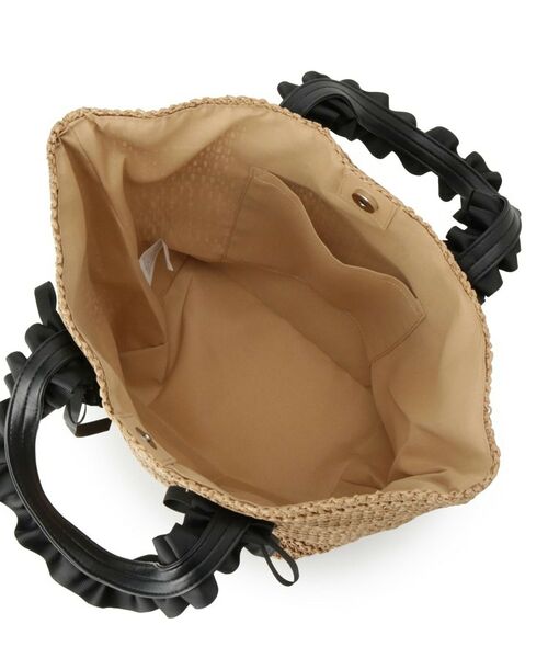 ITS'DEMO / イッツデモ トートバッグ | 雑材フリルハンドルトート | 詳細16