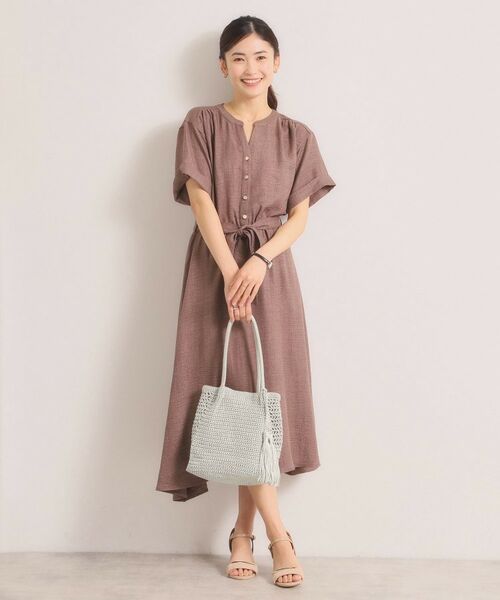 ITS'DEMO / イッツデモ トートバッグ | 雑材コード編みタッセルトート | 詳細2