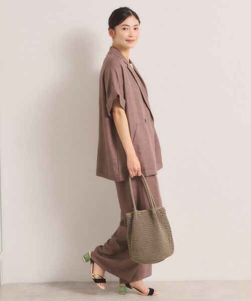 ITS'DEMO / イッツデモ トートバッグ | 雑材コード編みタッセルトート | 詳細8