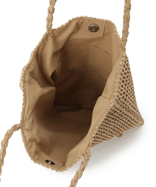 ITS'DEMO / イッツデモ トートバッグ | 雑材コサージュフラットトート | 詳細16