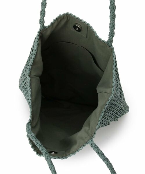 ITS'DEMO / イッツデモ トートバッグ | 雑材コサージュフラットトート | 詳細17