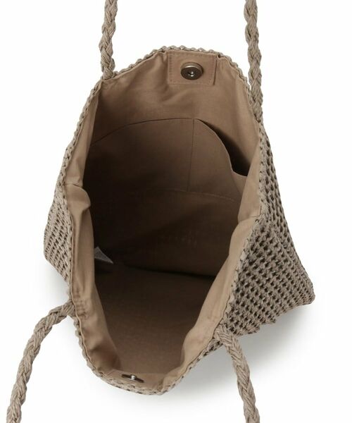 ITS'DEMO / イッツデモ トートバッグ | 雑材コサージュフラットトート | 詳細18