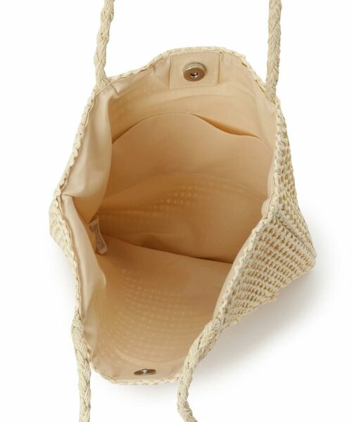 ITS'DEMO / イッツデモ トートバッグ | 雑材コサージュフラットトート | 詳細19